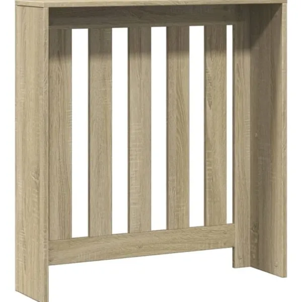 vidaXL radiatorskjuler 78x20x82 cm konstrueret træ sonoma-eg Best