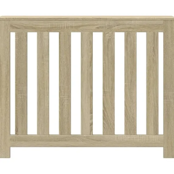 vidaXL radiatorskjuler 104x20x82 cm konstrueret træ sonoma-eg Hot