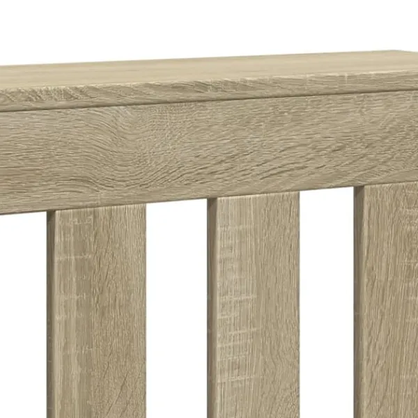 vidaXL radiatorskjuler 104x20x82 cm konstrueret træ sonoma-eg Hot