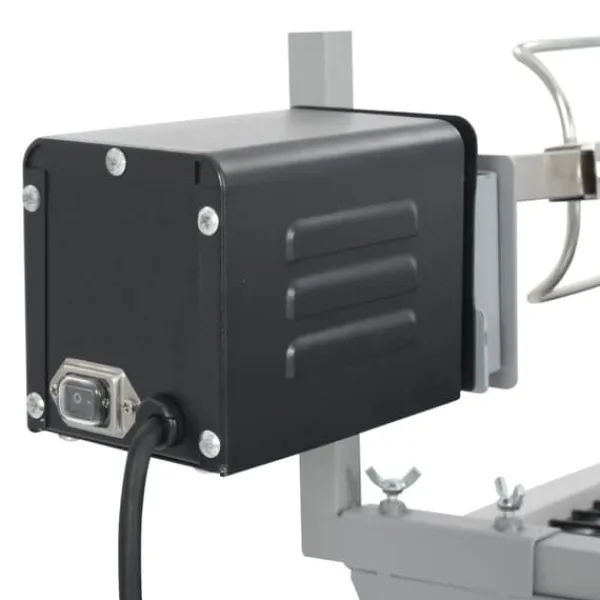 vidaXL Grill-Ovne & Ovn Med Roterende Stegespyd>roterende grillspyd i jern og rustfrit stål - Stegeovne & rotisserier