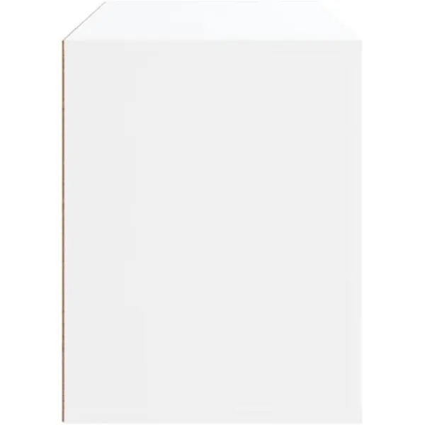 vidaXL Tøj- & Garderobeopbevaring>skoreol 80x35x45 cm konstrueret træ hvid - Skoopbevaring