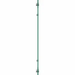 vidaXL stænkplader 2 stk. 70x40 cm hærdet glas hvid Clearance