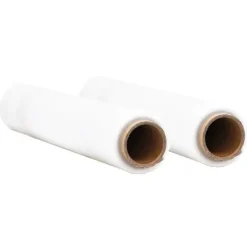 vidaXL Strækfilm 2 stk gennemsigtige 20 μm 50 cm x 150 m Hot