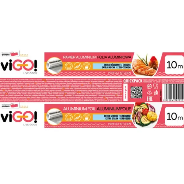 viGO! Premium aluminiumsfolie 10 m Best