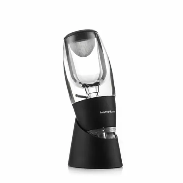 Vinluftere>Vinbelufter med filter, stativ og fløjlspose Wineir InnovaGoods