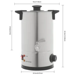 Kopvarmer>Voks Smelter, Temperaturkontrol, Stor Kapacitet,8L