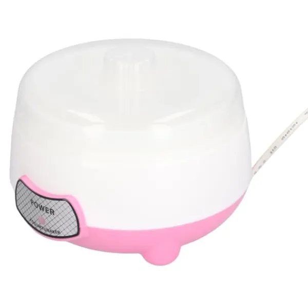 Yogurtmaskiner>15W 1L Mini Yoghurt Maker 360° Opvarmning Automatisk Yoghurtfremstillingsmaskine til hjemmet EU-stik 220V Pink