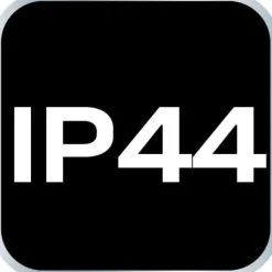 1500W loftvarmer, aluminium, uden fjernbetjening, afbryder, halogenlampevarmeelement, IP44