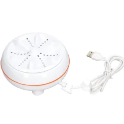 Vaskemaskiner>27W mini ultraljudstvätt USB 50 sekunder omvänd rengöringscirkel 30 min självavstängning Turbintvättmaskin för hemmet