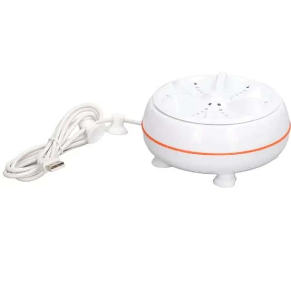 Vaskemaskiner>27W mini ultraljudstvätt USB 50 sekunder omvänd rengöringscirkel 30 min självavstängning Turbintvättmaskin för hemmet