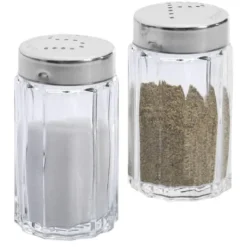 Salt- & Peberstrøere>Westmark peber- og saltsæt glas/rustfrit stål