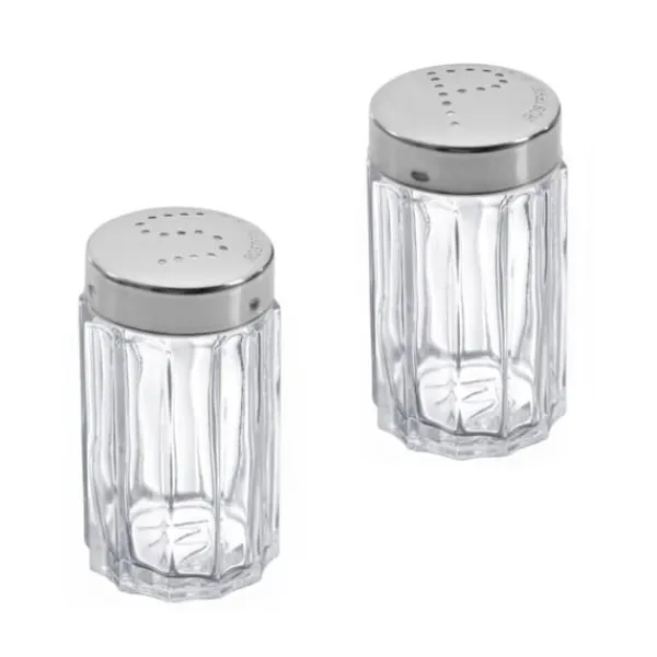 Salt- & Peberstrøere>Westmark peber- og saltsæt glas/rustfrit stål
