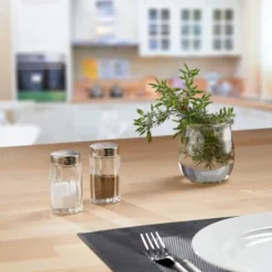 Westmark salt- og pebersæt glas/rustfrit stål