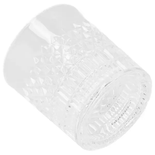 Whiskyglas 300 ml Livsmedelsklassat hållbart glas snidat mönster Ofta använt bourbonglas för whiskykaffe te Discount