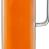 Karafler>Wilmax glaskaraffel 1,5 l i borosilikatglas, filter og stållåg