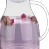 Karafler>Wilmax glaskaraffel 2,5 L i borosilikat, stållåg
