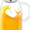Karafler>Wilmax termo glaskaraffel 1,9 L, borosilikat, bambulåg
