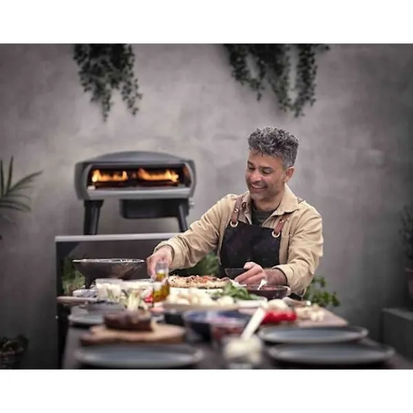 Griller>Witt Etna Fermo Pizzaovn, Sort - Ny