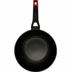 Wok Pande Pyrex Sort Aluminium Sale