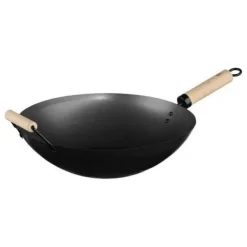 Gryder, Stegepander Og Kasseroller>Wok Pande Secret de Gourmet Sort Rustfrit stål Ø 35 cm