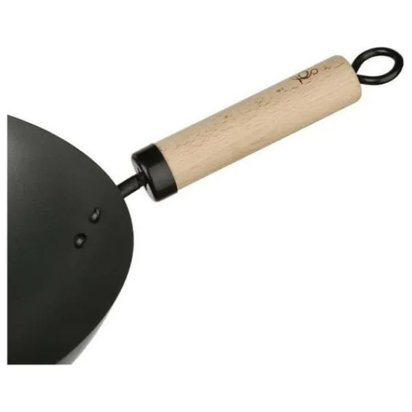 Gryder, Stegepander Og Kasseroller>Wok Pande Secret de Gourmet Sort Rustfrit stål Ø 35 cm