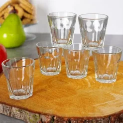 Glas>6x Vodka Shot Brillesæt, 40 ml