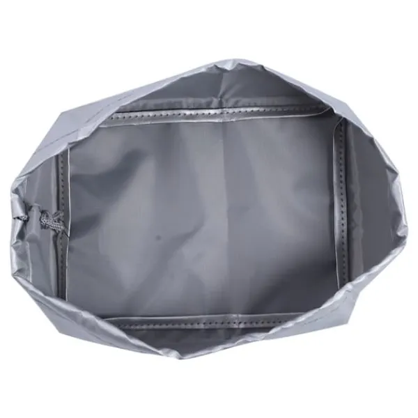 Fritøse>20x15x8cm 420D Oxford-stof støvdæksel til frituregryde ydre beskyttelsesdæksel til hjemmebrug sølv