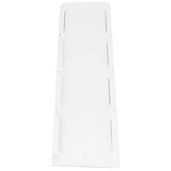 Køleskabe>Yoghurt Køleskab Organizer 4 Kapacitet 3,75 tommer bred mund Yoghurt Nem installation Pladsbesparende Yoghurt Sliders Holder til lille køleskab