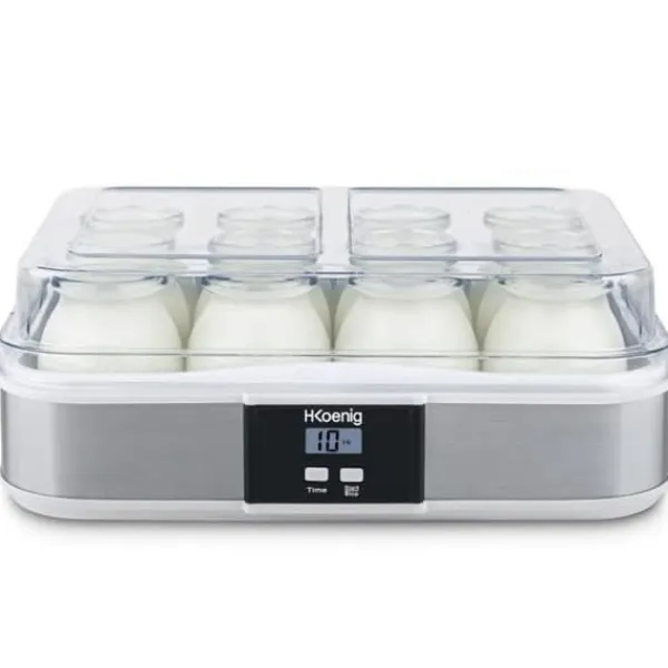Yogurtmaskiner>Yoghurtmaskin 12 krukor HKoeNIG