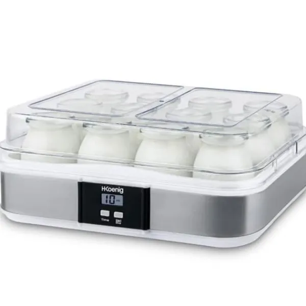 Yogurtmaskiner>Yoghurtmaskin 12 krukor HKoeNIG