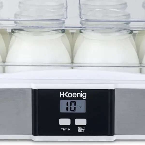 Yogurtmaskiner>Yoghurtmaskin 12 krukor HKoeNIG