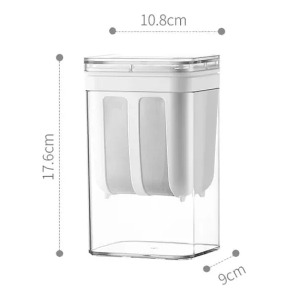 Yogurtmaskiner>Yoghurtsi med ekstra finmasket sipose Transparent låg Multifunktionelt ostefilter