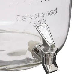 Yorkshire 8L DRIKKEDISPENSER af GLAS gennemsigtig Sale
