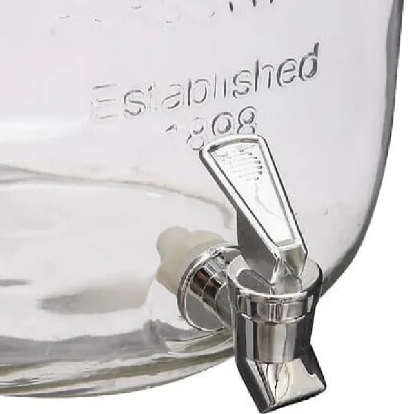 Yorkshire 8L DRIKKEDISPENSER af GLAS gennemsigtig Sale