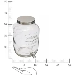 Yorkshire 8L DRIKKEDISPENSER af GLAS gennemsigtig Sale