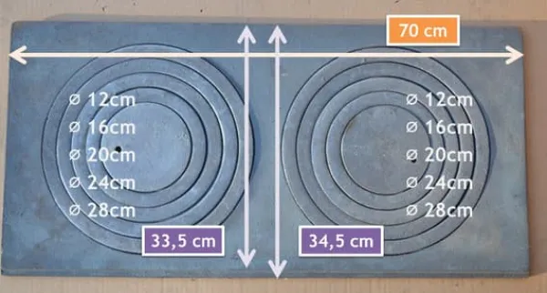 ZAG57 - 70 x 33,5 cm Clearance